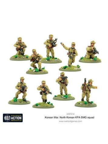 Warlord games Bolt Action: North Korea- KPA SMG Squad