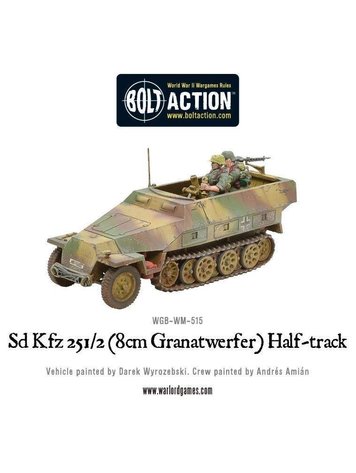 Warlord games Bolt Action:  German- Sd.Kfz 251/2 Ausf D (8cm Granatwerfer) half-track