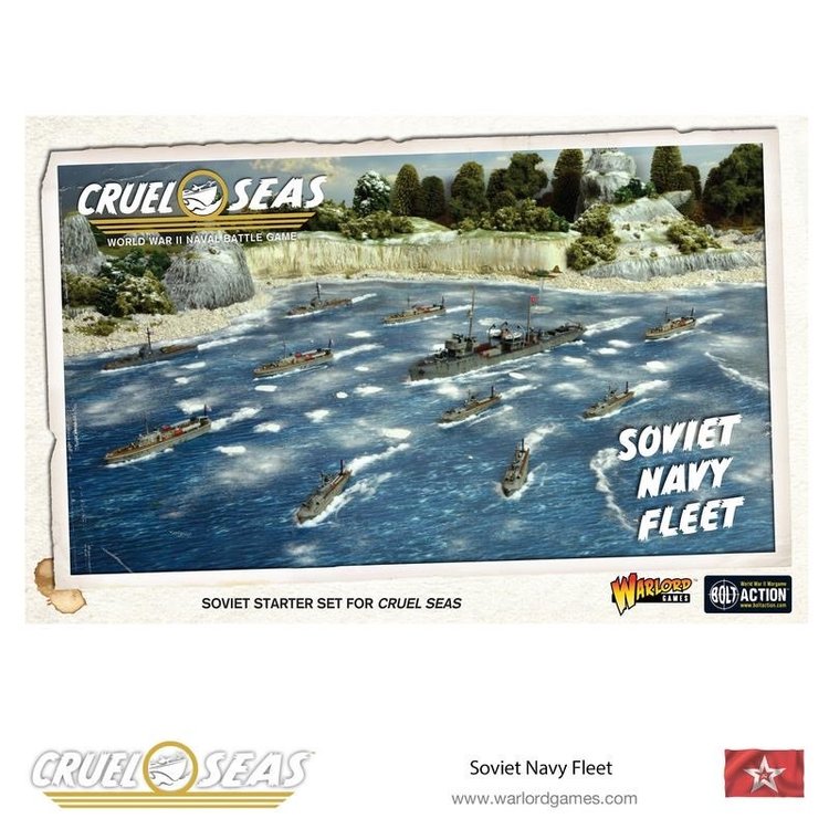 Warlord games Cruel Seas: Soviet Navy Fleet