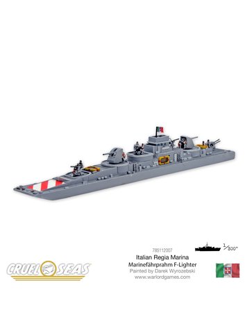 Warlord games Cruel Seas: Italian Marinefahrprahm F-Lighter