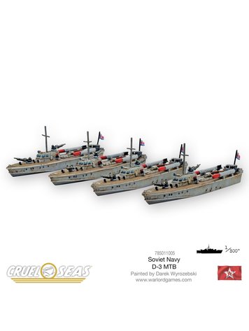 Warlord games Cruel Seas: Soviet D-3 MTB