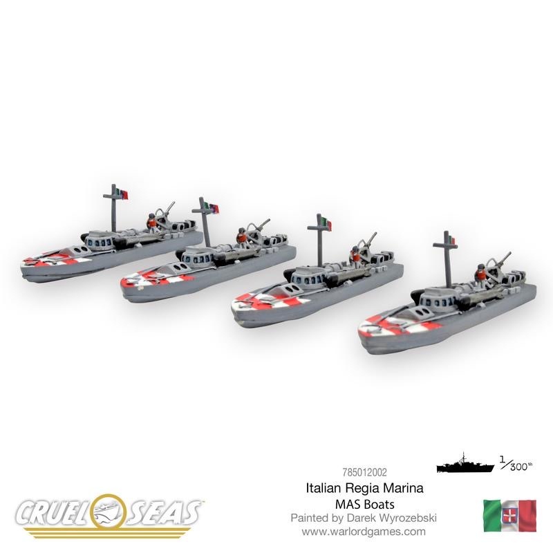 Warlord games Cruel Seas: Italian Mas Boats