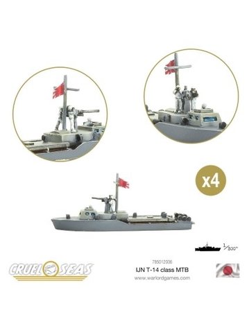 Warlord games Cruel Seas: Japanese T-14 Class MTB