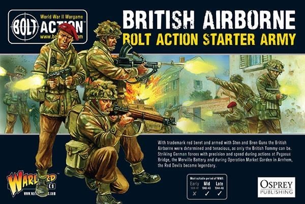 Warlord games Bolt Action: British- Airborne Starter Army