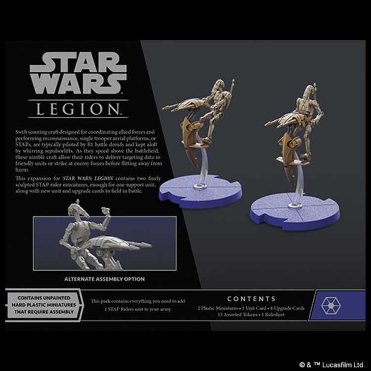 Fantasy Flight Star Wars Legion: STAP Riders