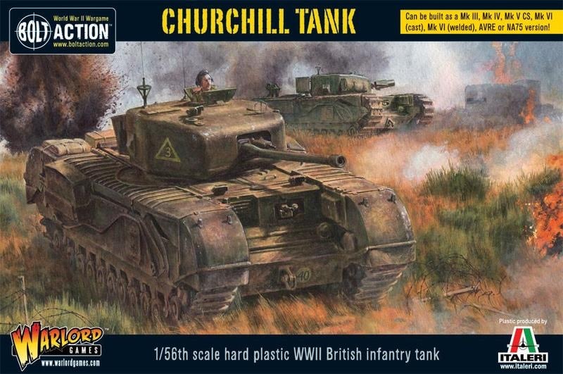 Warlord games Bolt Action: British- Churchill Tank
