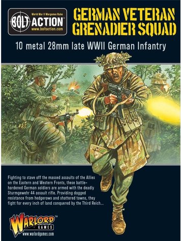 Warlord games Bolt Action: German- Veteran Grenadier Squad