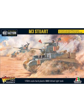 Warlord games Bolt Action: M3 Stuart (us, british, or soviet)