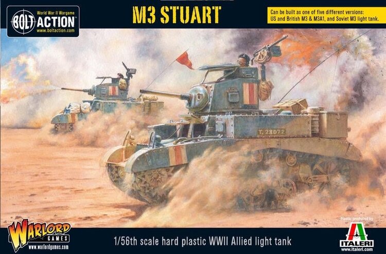 Warlord games Bolt Action: M3 Stuart (us, british, or soviet)