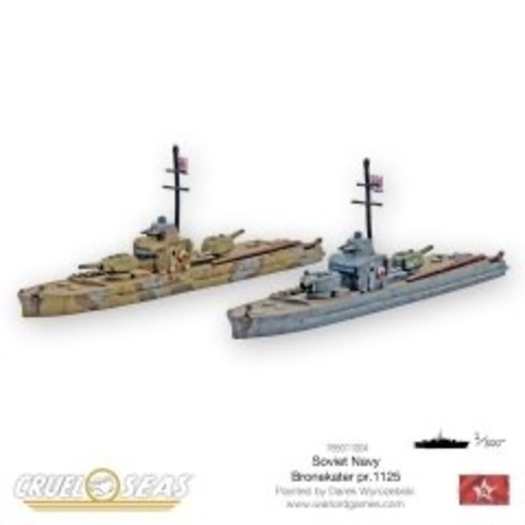 Warlord games Cruel Seas: Soviet Bronekater PR.1125