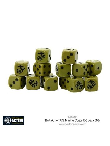 Warlord games Bolt Action: US- Marine Corps D6 pack