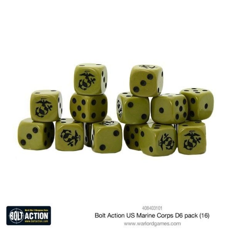 Warlord games Bolt Action: US- Marine Corps D6 pack