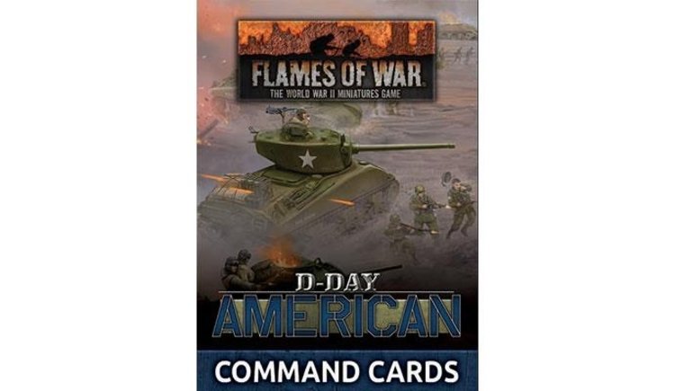 Flames of War Flames of War Command Cards: D-Day, American