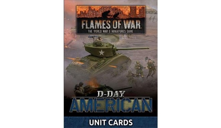 Flames of War Flames of War Unit Cards: D-Day, American