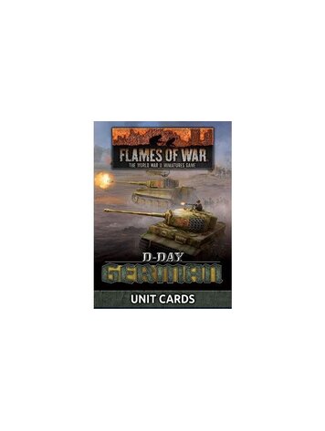Flames of War Flames of War Unit Cards: D-Day, German