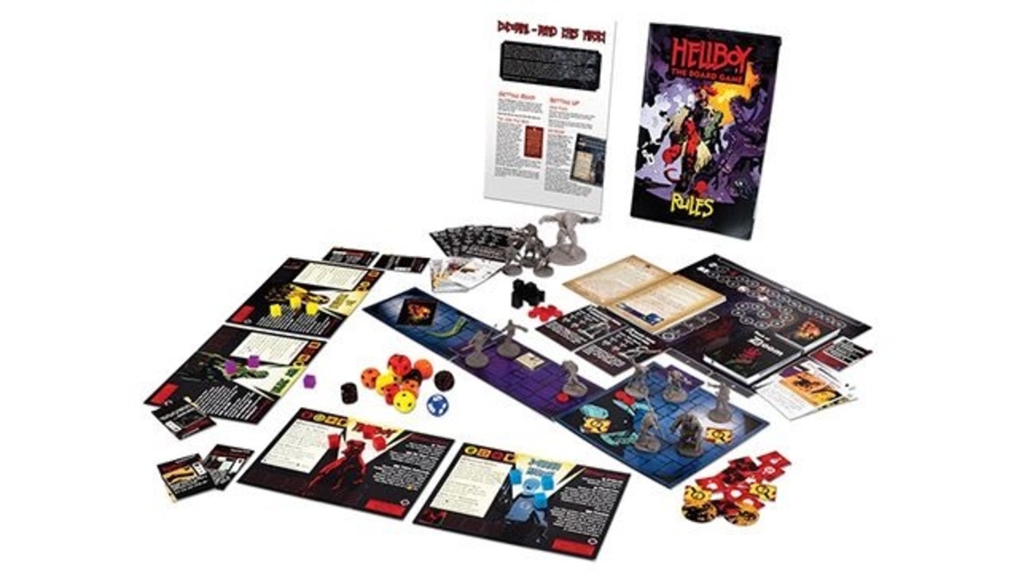 Hellboy The Board Game - Family Time Games