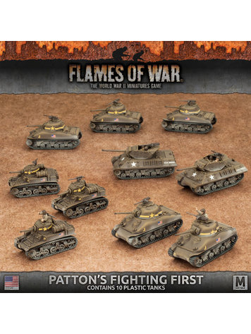 Flames of War Flames of War: USA- Patton's Fighting First (mid)