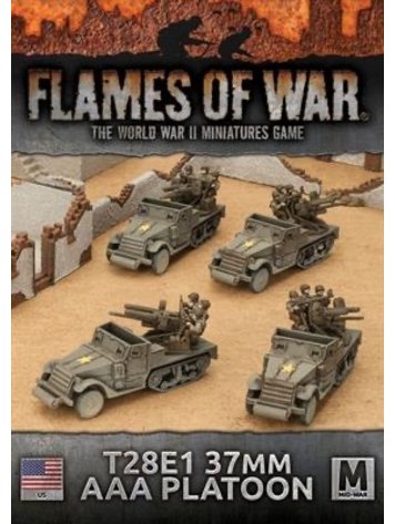 Flames of War Flames of War: USA- T28E1 37mm  AAA Platoon (mid)