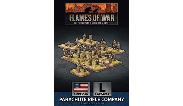 Flames of War Flames of War: USA- Parachute Rifle Company (late)