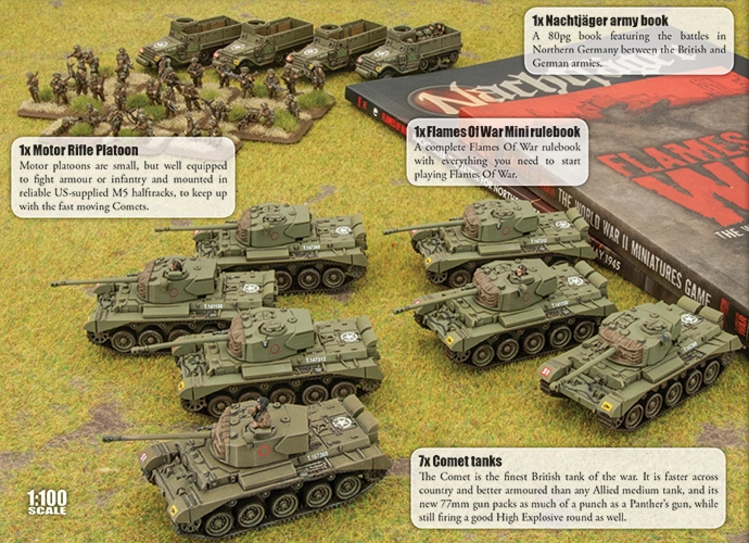 Flames of War Flames of War: British- Monty's Hounds (late)