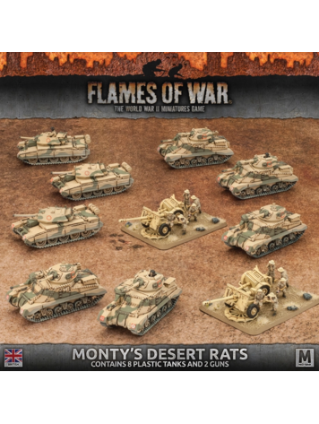 Flames of War Flames of War: British- Monty's Desert Rats (mid)
