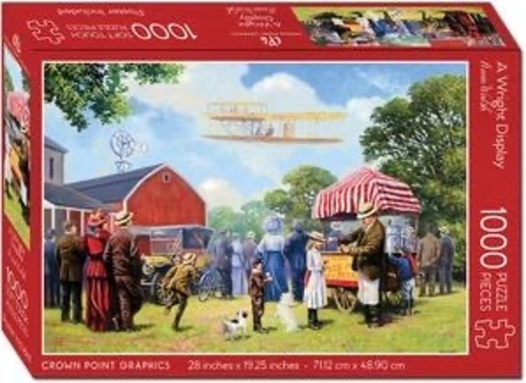 Crown Point Graphics Crown Point Puzzle: A Wright Display (1000pc)