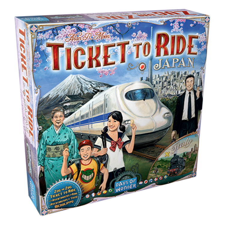 Days of Wonder Ticket to Ride: Japan & Italy map 7
