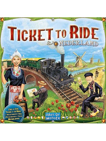 Days of Wonder Ticket to Ride: Nederland Map 4