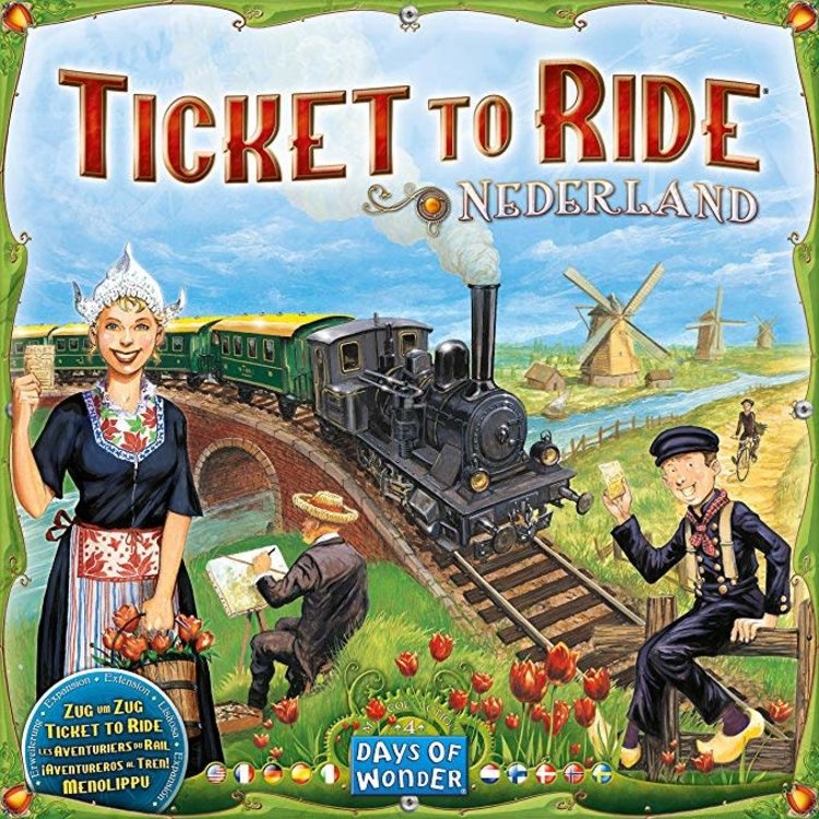 Days of Wonder Ticket to Ride: Nederland Map 4