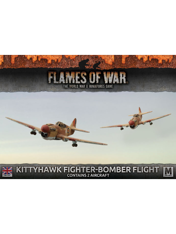 Flames of War Flames of War: British- Kittyhawk Fighter-Bomber Flight (mid)