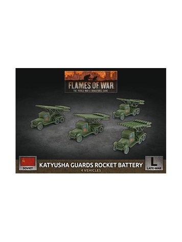 Flames of War Flames of War: Soviet- Katyusha Guards Rocket Battery (late)