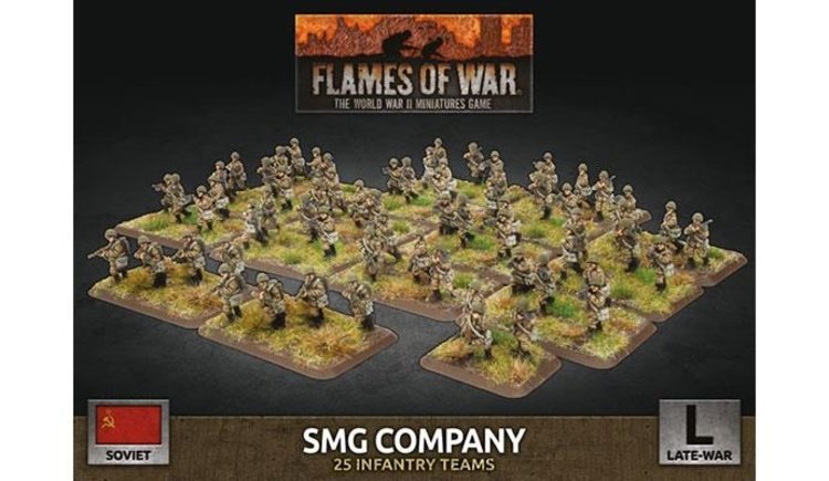 Flames of War Flames of War: Soviet- SMG Company (late)