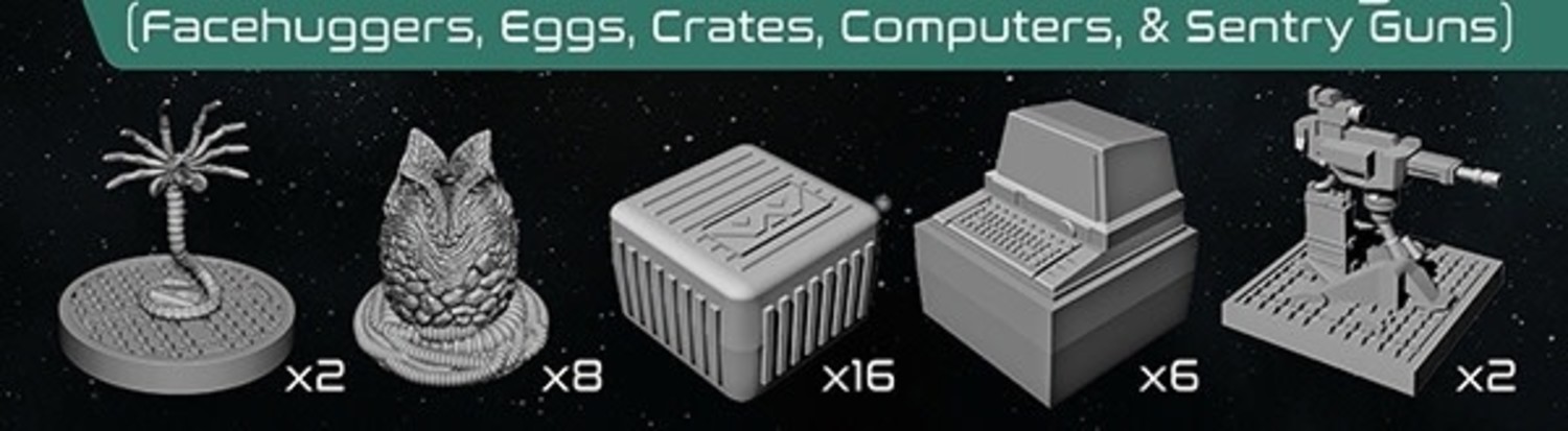 Gale Force Nine - Aliens - Assets and Hazards Gale Force Nine - Aliens - Assets and Hazards