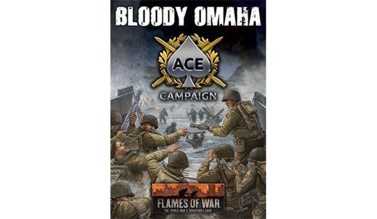 Flames of War Flames of War: Bloody Omaha Ace Champaign Cards