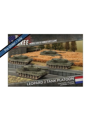 Team yankee Team Yankee: NATO Netherland- Leopards 2 Tank Platoon