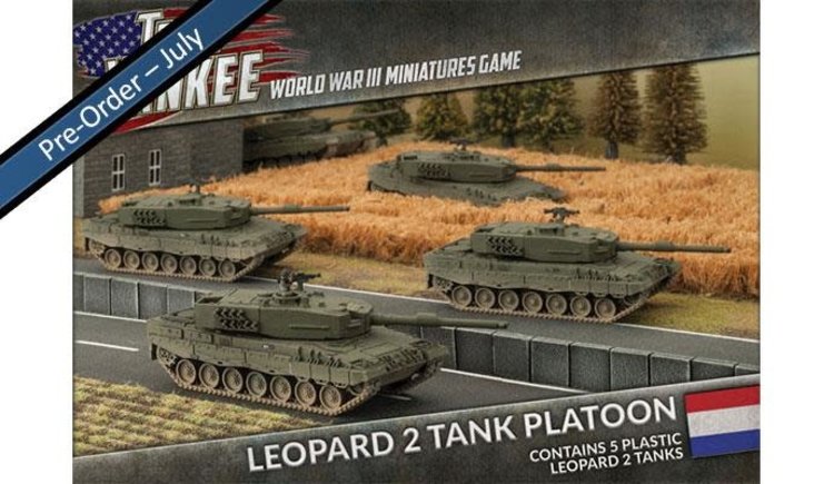 Team yankee Team Yankee: NATO Netherland- Leopards 2 Tank Platoon