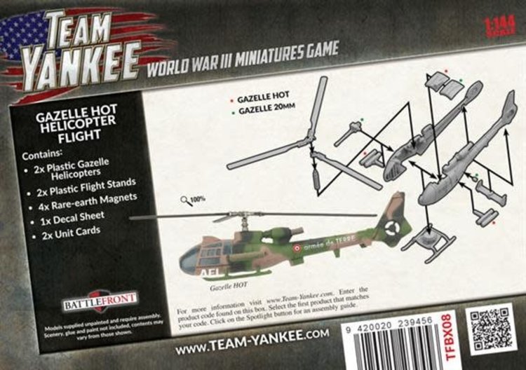 Team yankee Team Yankee: NATO French- Gazelle Hot Helicopter Flight
