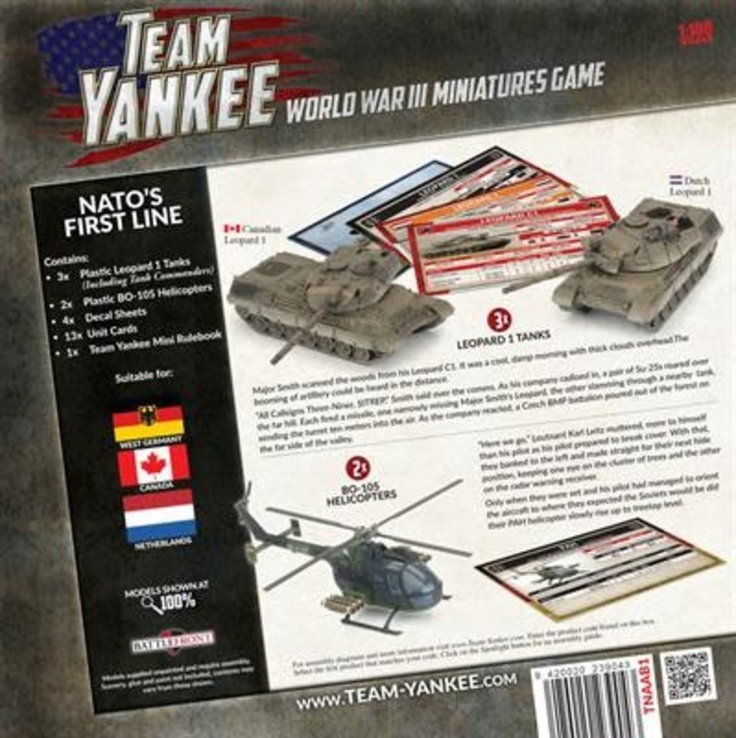 Team yankee Team Yankee: Nato- First Line (German, Canada