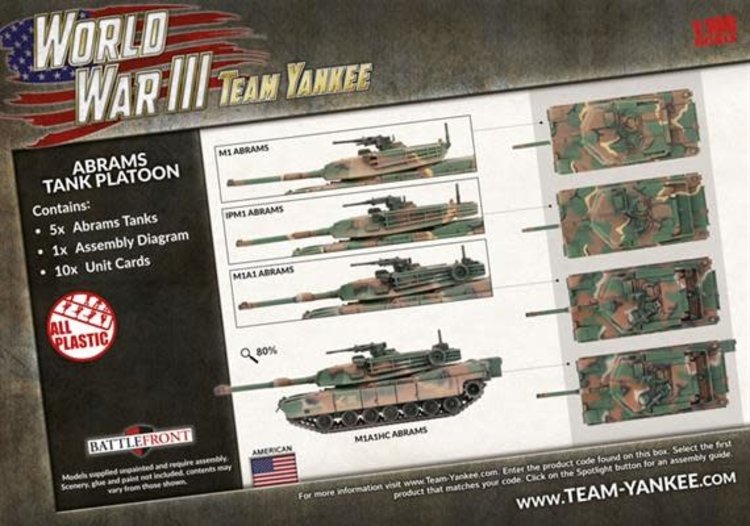 Team yankee Team Yankee: American-  Abrams Tank Platoon
