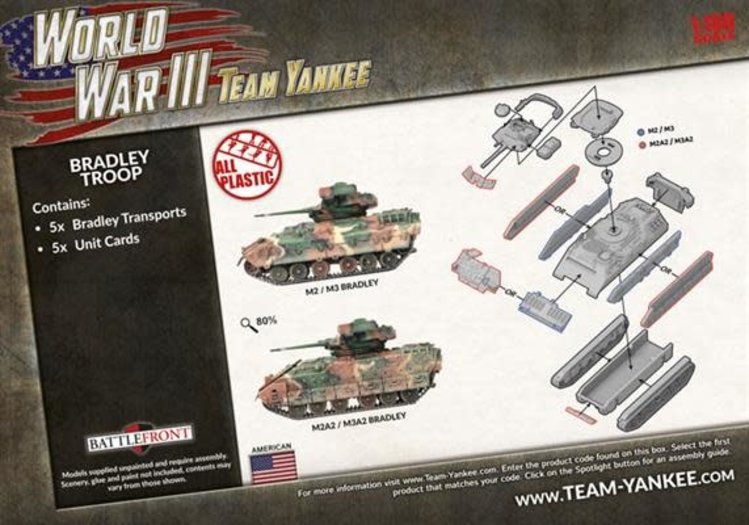 Team yankee Team Yankee: American- Bradley Troop