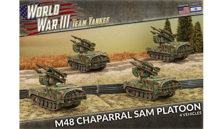Team yankee Team Yankee: American- M48 Chaparral Sam Platoon