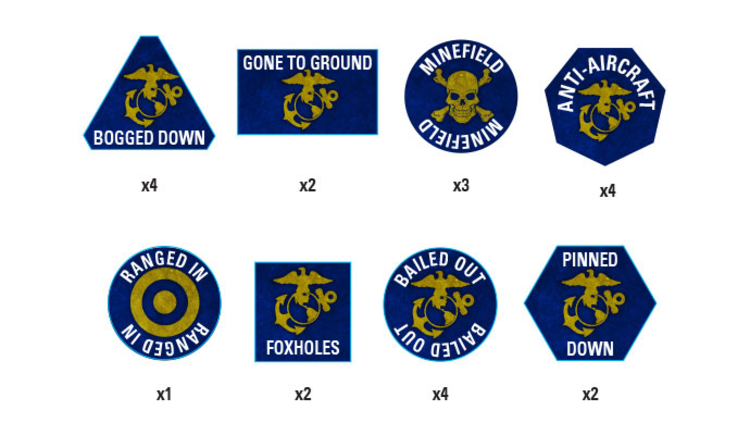 Team yankee Team Yankee Token: American- USMC