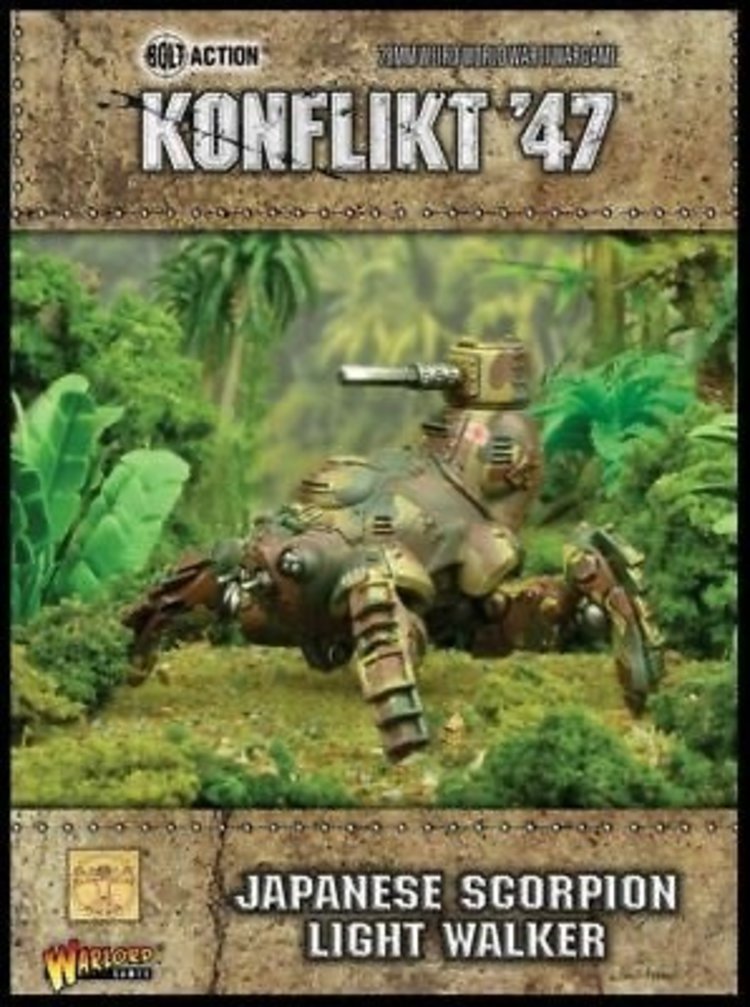 Warlord games Konflikt ‘47: Japanese- Scorpion Light Walker