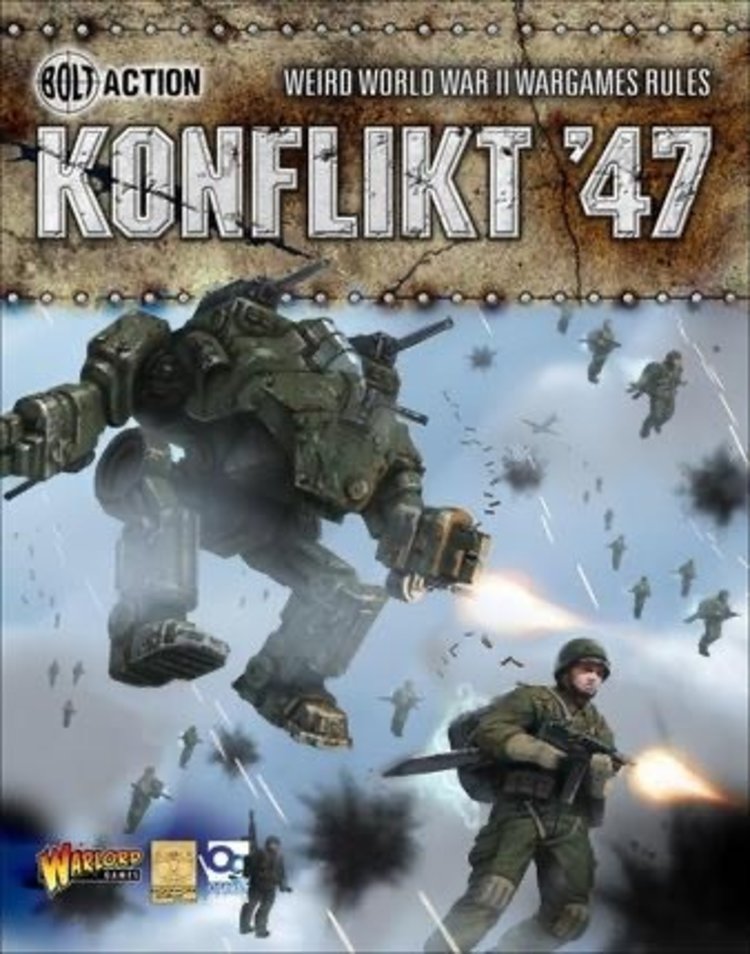 Warlord games Konflikt ‘47: Rule book