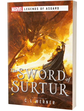 Aconytebooks Marvel NOVEL: Legends of Asgard, The Sword of Surtur