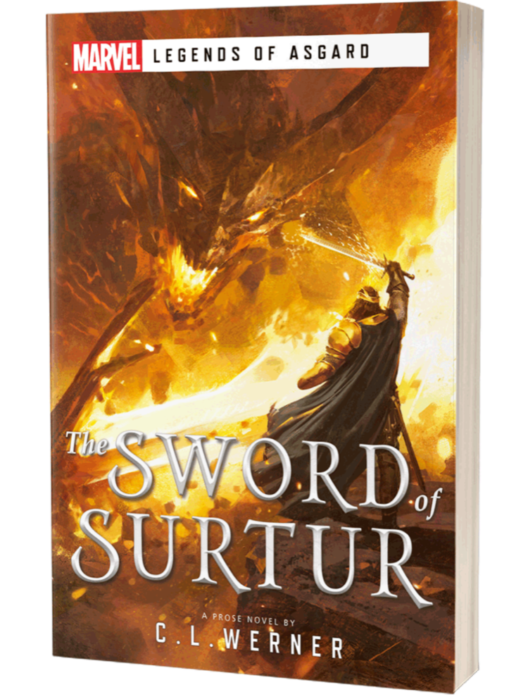 Aconytebooks Marvel NOVEL: Legends of Asgard, The Sword of Surtur