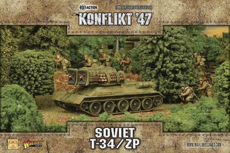 Warlord games Konflikt ‘47: Soviet- T-34/ZP