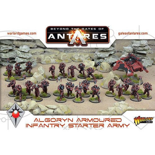 Warlord games Beyond the Gates of Antares: Algoryn- Armoured Infantry Starter Army