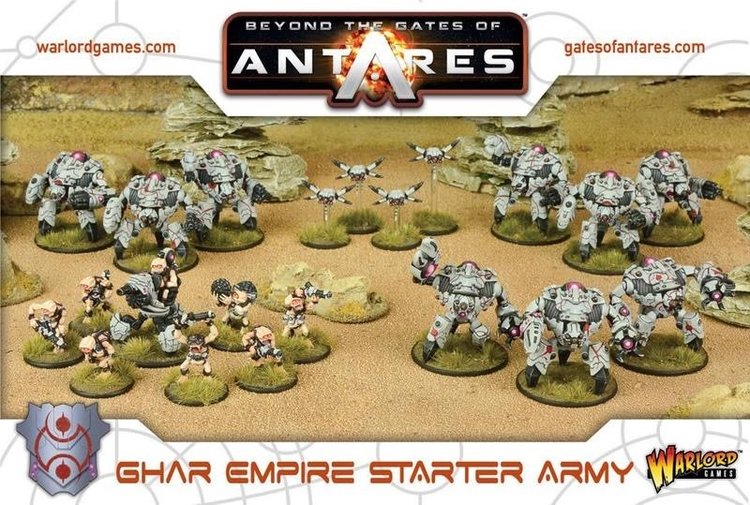 Warlord games Beyond the Gates of Antares: Ghar- Empire Starter Army