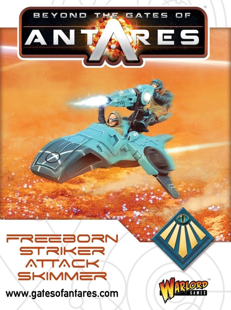 Warlord games Beyond the Gates of Antares: Freeborn- Sky Raider Squad